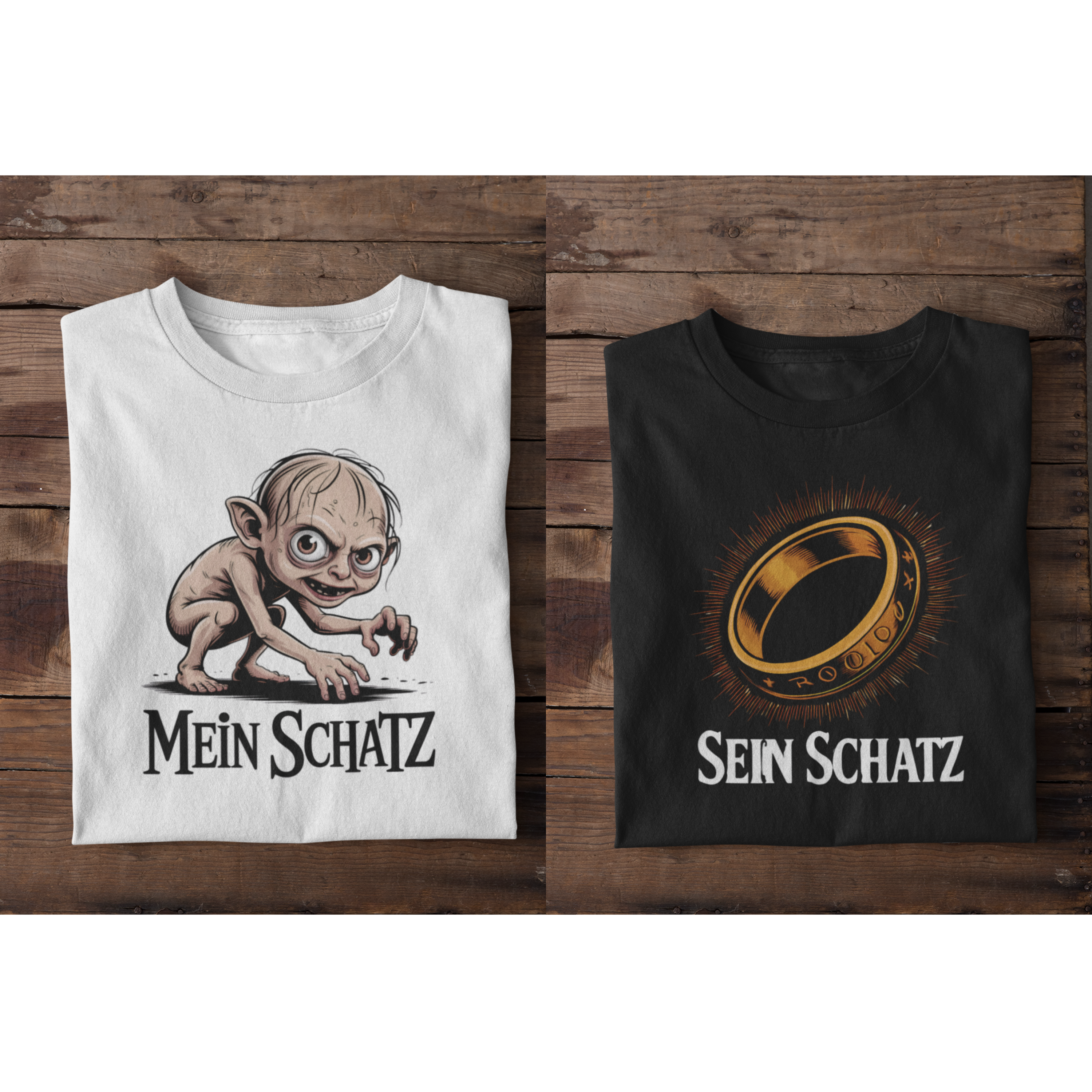 Mein Schatz & Sein Schatz - Pärchen T-Shirt Set
