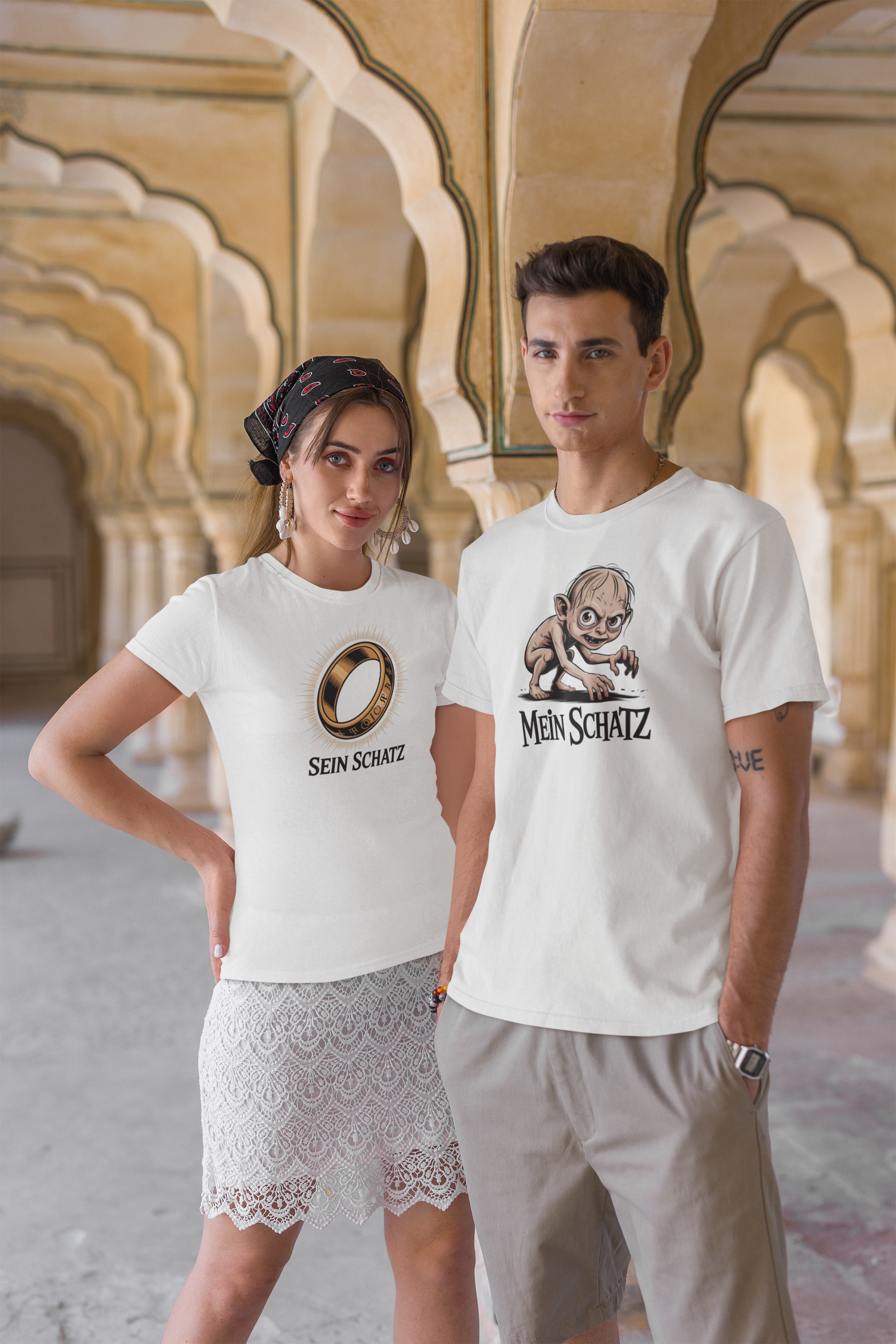 Mein Schatz & Sein Schatz - Pärchen T-Shirt Set