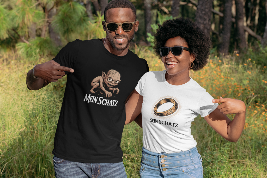 Mein Schatz & Sein Schatz - Pärchen T-Shirt Set